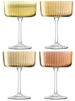 LSA GEMS Set di bicchieri da spumante - Giallo / A: 13.0 cm