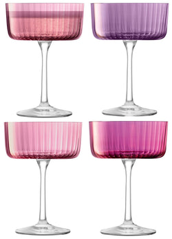 LSA GEMS Set di bicchieri da spumante - Rosa / A: 13.0 cm