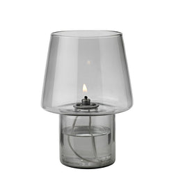RIG TIG VIVA Windlicht - Grau / H: 16.5 cm