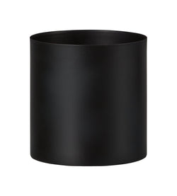 Pot de fleurs TRAVIS - Noir / H : 13,0 cm