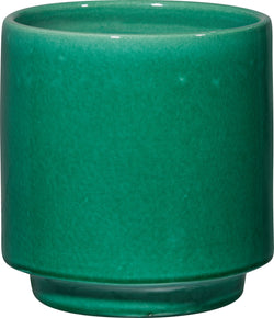 AMAYA Vaso di fiori - Verde scuro / A: 18.0 cm