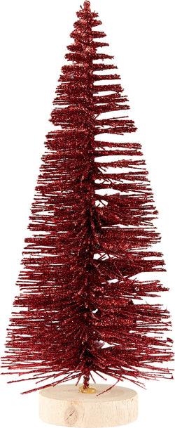 LUCIA Tanne - Dunkelrot / H: 20.0 cm