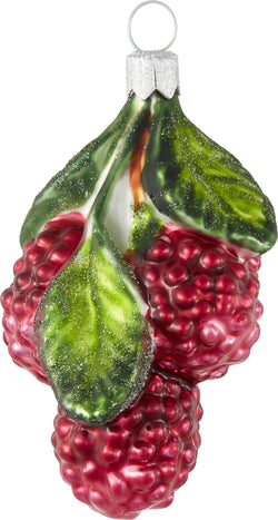 RASPBERRIES Glasfigur - Pink / H: 8.0 cm