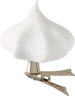 SWEETY Süssigkeit Clip - Weiss / B: 3.5 cm x H: 5.0 cm