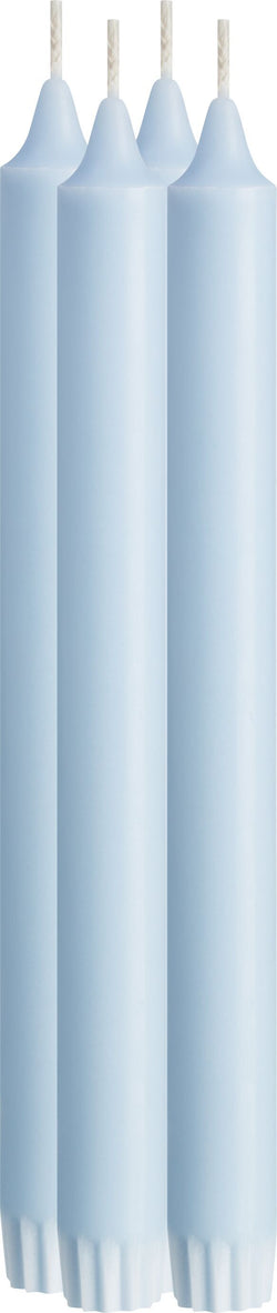 Bougie cylindrique BIO - Bleu clair / H : 24,0 cm
