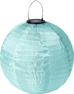 LILLY Solar Lampion - Hellblau / D: 35.0 cm