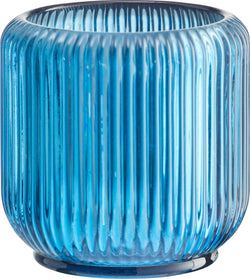 FARAH Photophore - Dunkelblau / H: 8.5 cm