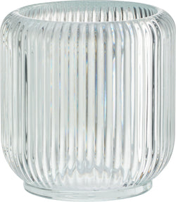 SU FARAH Windlicht klar H8.5cm - Transparente / A: 8.5 cm