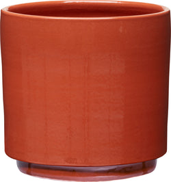 SU AMAYA pentola terra cotta 24x23cm - Ruggine / A: 23.0 cm