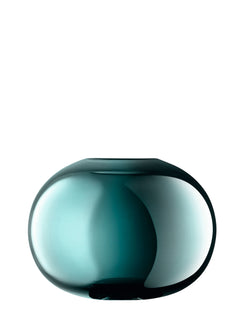 LSA EPOQUE Vase - Blau / H: 17.8 cm