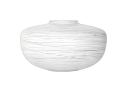 LSA BOULDER Vase - Weiss / H: 17.5 cm