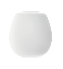 LSA BOULDER Vase - Weiss / H: 31.0 cm