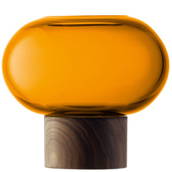 LSA OBLATE Vase - Gelb / H: 13.5 cm