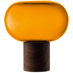 Vase OBLAT LSA - Jaune / Hauteur : 21,5 cm