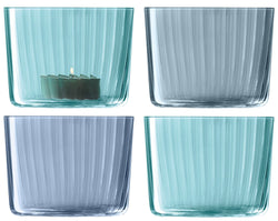 LSA GEMS Photophore - Bleu / Hauteur : 6,0 cm