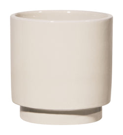 AMAYA Pflanzentopf - Weiss / B: 14 cm x H: 13 cm