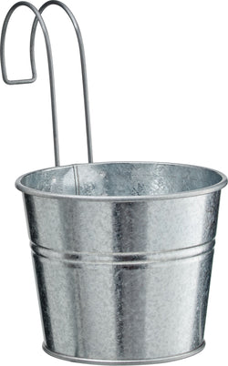 JANA Pflanzengefäss - Silber / B: 17.0 cm x H: 14.0 cm