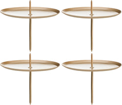 Portacandele dell’Avvento - Oro / A: 8.0 cm