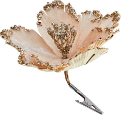 NOEMI Blüte Clip - Nature / B: 15 cm x H: 13 cm