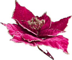 VALERIE Blüten Clip - Plum berry / B: 14.0 cm x T: 23.0 cm