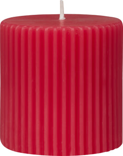 MAI Bougie cylindrique - Pink / H: 7.5 cm