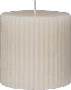 MAI Candela cilindrica  - Bianco / A: 7.5 cm