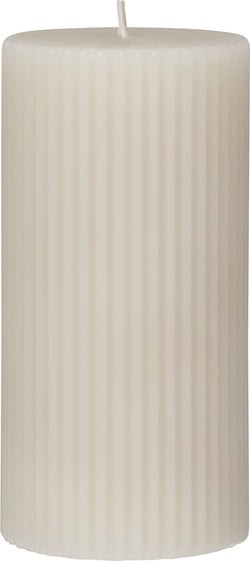 MAI Zylinderkerze - Weiss / H: 15.0 cm