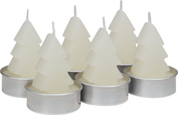 LOTTI Kerzenset - Weiss / B: 14.0 cm x T: 9.6 cm x H: 6.3 cm