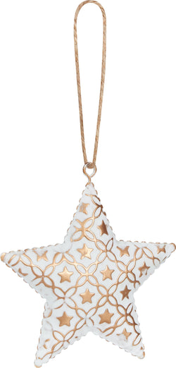 JILL Hänger - Weiss, Gold