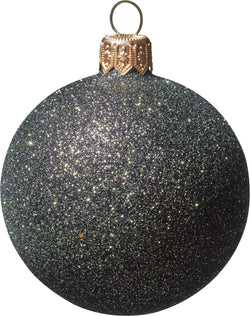 KYLE Glaskugel - Dunkelgruen / D: 6 cm