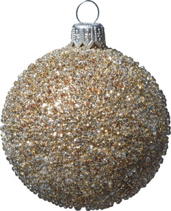 MINA Glaskugel - Gold / D: 6 cm