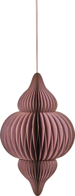 VALI Papier Hänger - Pink / H: 40.0 cm