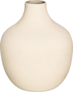 REMO Vase beige H11cm - Beige / H: 11 cm