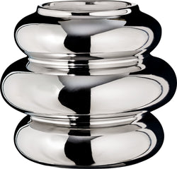 ARIONNA Vase - Silber / H: 19 cm x B: 18 cm