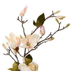 Fleur artificielle MAGNOLIE rose 87 cm - 0