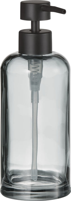 LUAR Distributeur de savon - Gris Aqua / L: 7.0 cm x H: 19.5 cm
