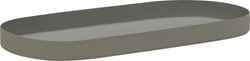 Plateau LIVIA - L : 11,0 cm x P : 23,0 cm x H : 1,0 cm / Vert sauge