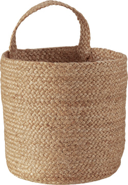 OLIVA Corbeille - Beige / L: 15.0 cm x H: 25.0 cm