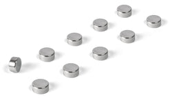 STEELY Aimant - Argent / Hauteur : 0,3 cm