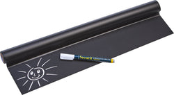 SECURIT Kreidefolie - B: 45.0 cm x T: 0.004 cm x H: 100.0 cm / Schwarz