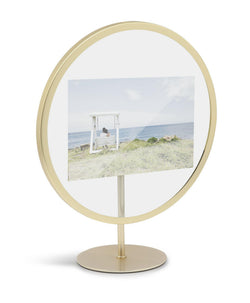 LE Umbra Fotorahmen Infinity Messing, 10 - Messing / B: 27.0 cm x T: 10.0 cm x H: 22.0 cm