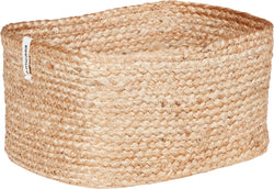OLIVA Basket without handle 30x22x17 cm - Nature / L: 22.0 cm x P: 30.0 cm x H: 17.0 cm