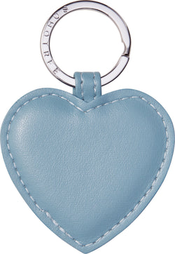 LOVE HEART Herzanhänger hellblau 9x6.3cm - Hellblau / B: 9.0 cm x T: 6.3 cm x H: 0.5 cm