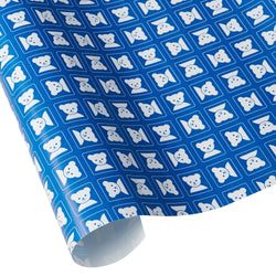 PICTO Geschenkpapier blau 70x300 cm - Blau / B: 70.0 cm x T: 300.0 cm