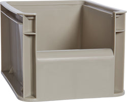 BOBBY Boîte de rangement - Taupe / L: 20.0 cm x P: 15.0 cm x H: 11.8 cm