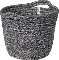 CLEA Korb - Schwarz / B: 25.0 cm x T: 25.0 cm x H: 20.0 cm