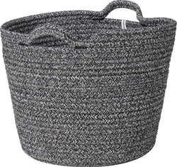CLEA Korb - Schwarz / B: 32.0 cm x T: 32.0 cm x H: 25.0 cm