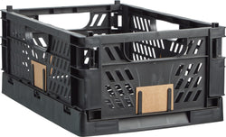 FELIX XL Klappbox - Schwarz / B: 50.3 cm x T: 33.2 cm x H: 5.7 cm
