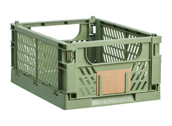 Boîte pliable FELIX L - Vert / L : 25,0 cm x P : 34,0 cm x H : 4,0 cm