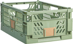 Scatola pieghevole FELIX XL - Verde / L: 50,3 cm x P: 33,2 cm x A: 5,7 cm